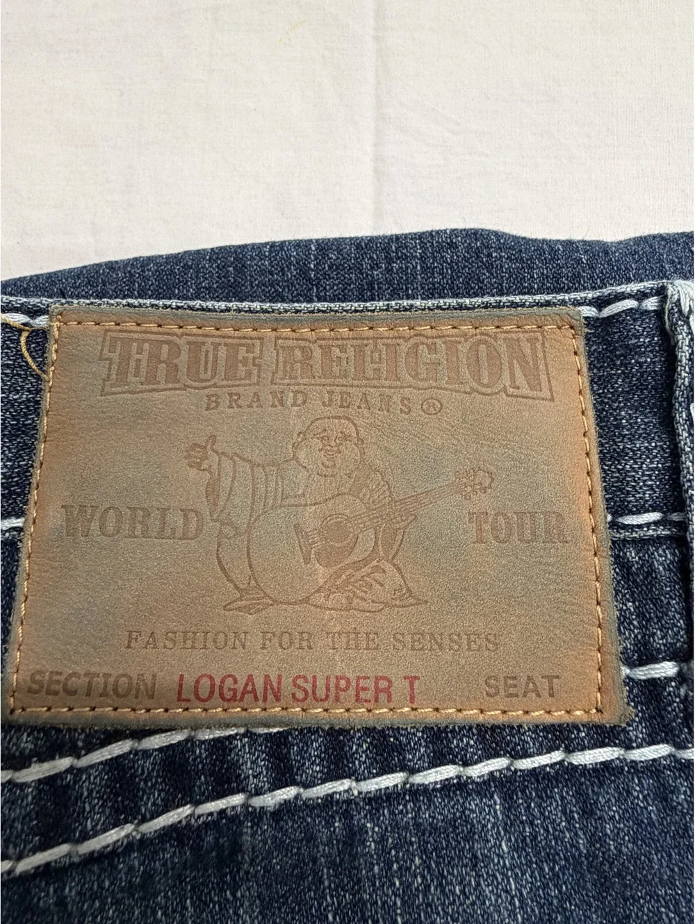 True Religion Brand Jeans Men's Blue Denim Jeans Size 30 Made in USA